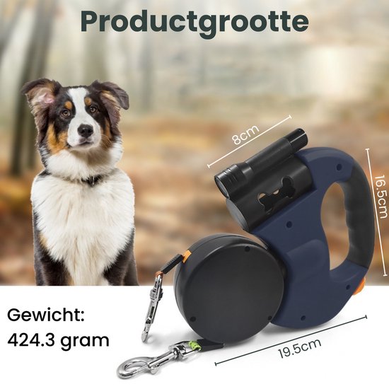 FurDuoLeash™ Dubbele Hondenriem met Anti-Knoop Systeem