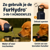 FurHydro™ 3-in-1 Water- en Voerfles